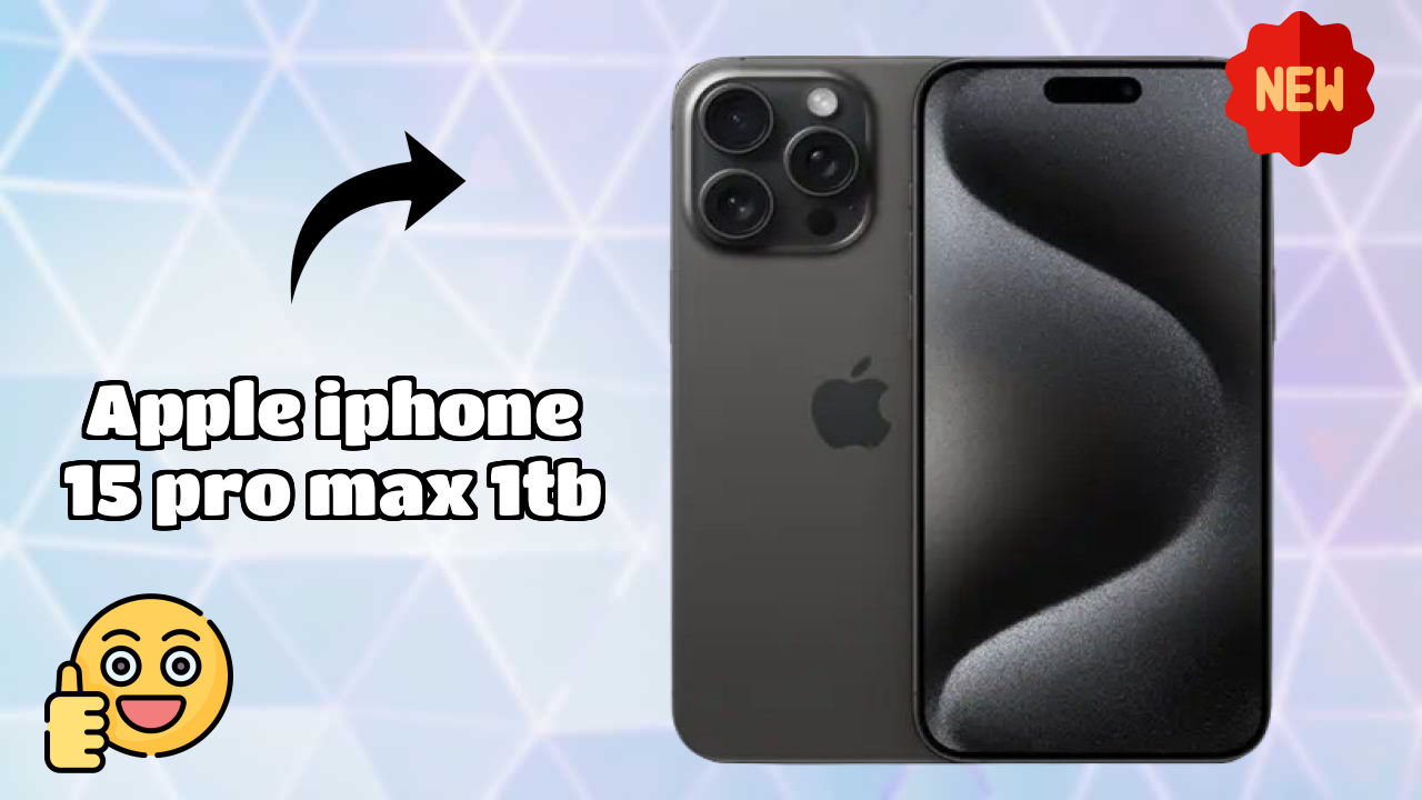 Apple IPhone 15 Pro Max 1TB at ₹174,900 - Complete Specifications