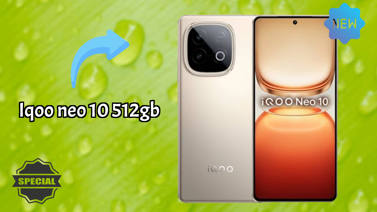 IQOO Neo 10 512GB at ₹40,998 - Complete Specifications