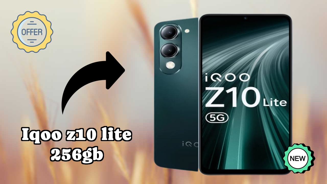 IQOO IQOO Z10 Lite 256GB - Best Camera Phone Under ₹12,998
