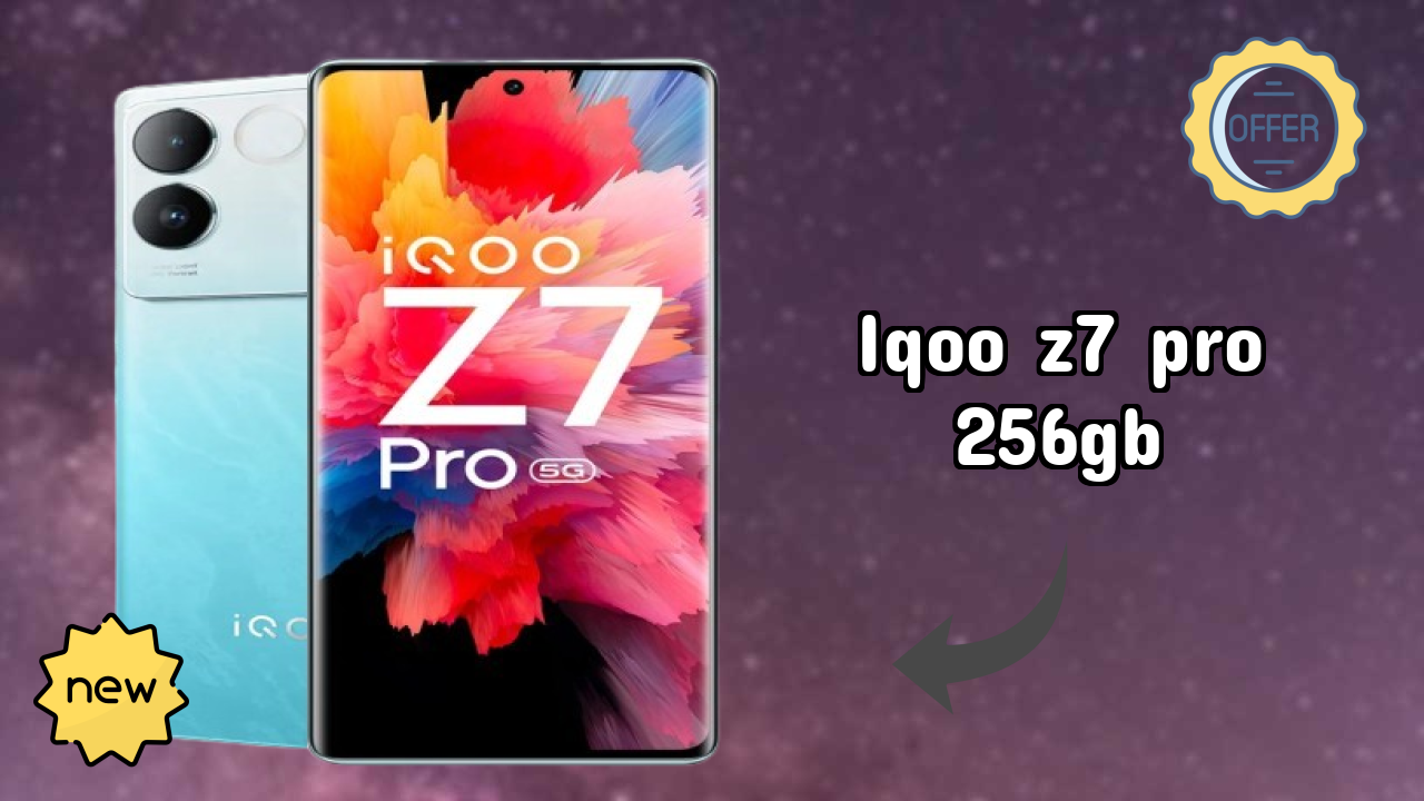 IQOO Z7 Pro 256GB Display Quality: AMOLED Explained