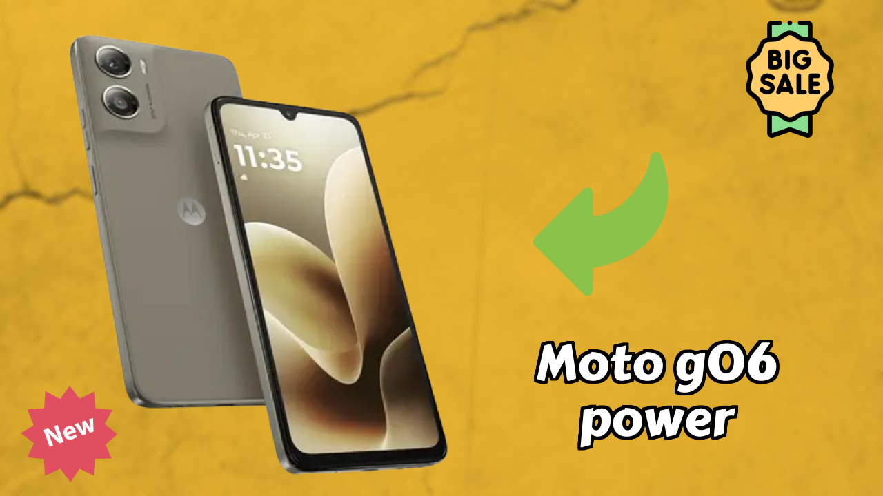 Moto G06 Power at ₹8,445 - Best Deal Available Right Now