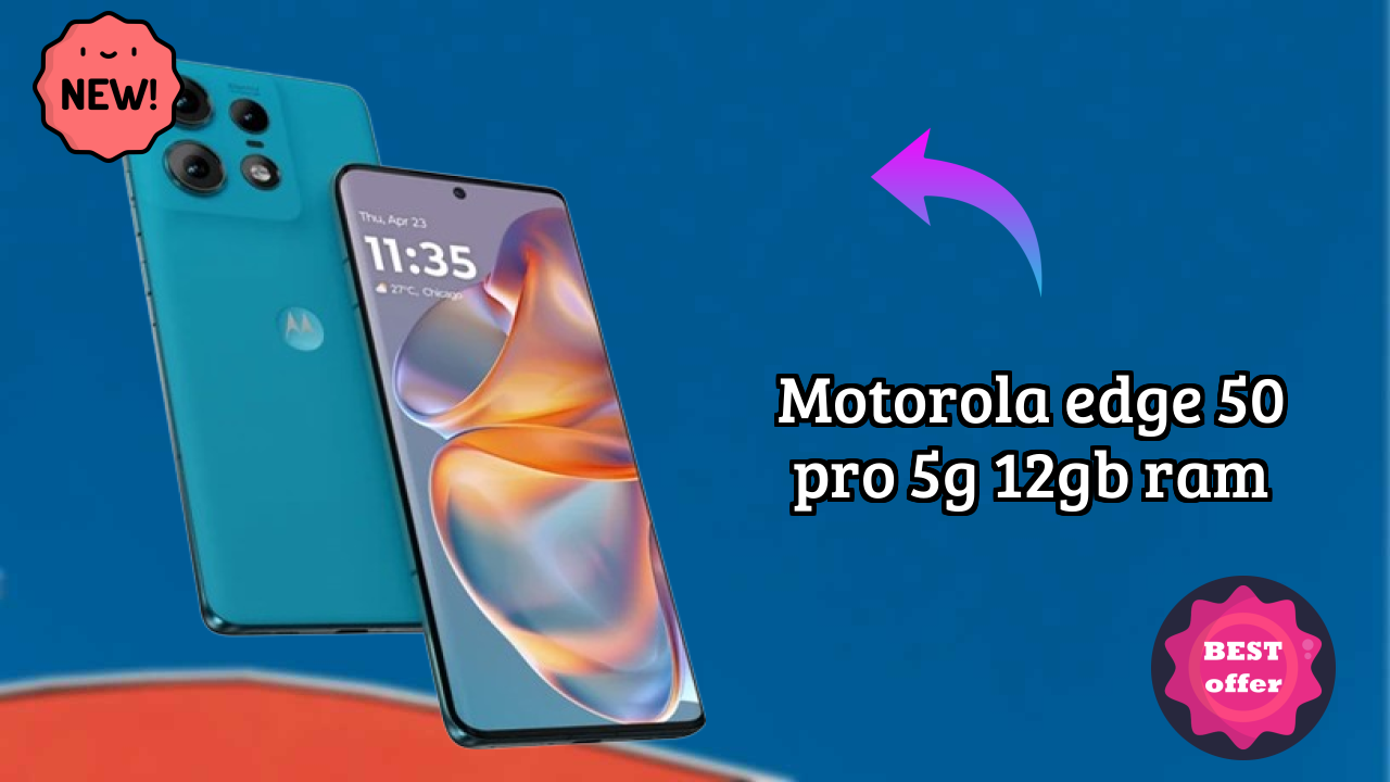 Motorola Edge 50 Pro 5G 12GB RAM Display Review: P-OLED Quality