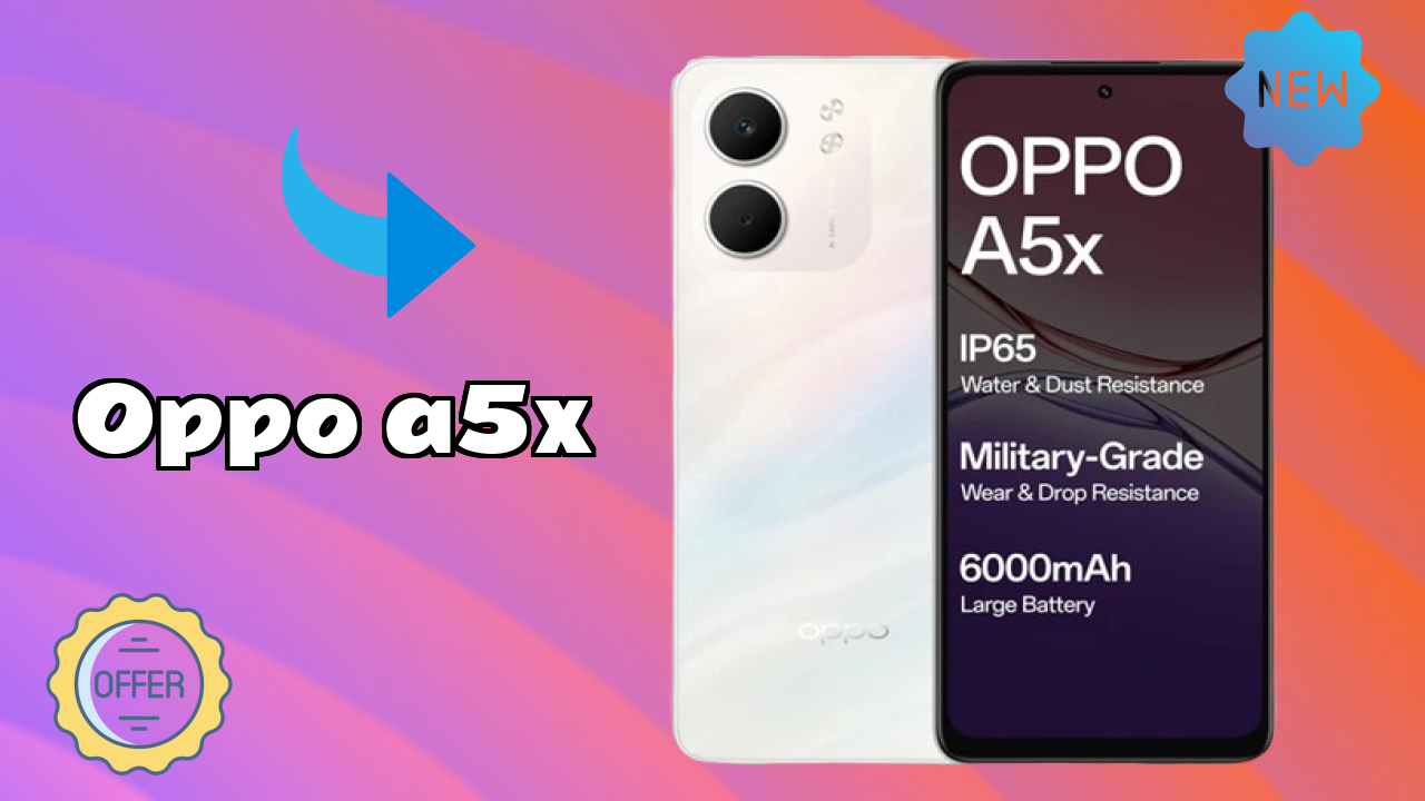 OPPO A5x Price Drop: Now Available at Just ₹12,499