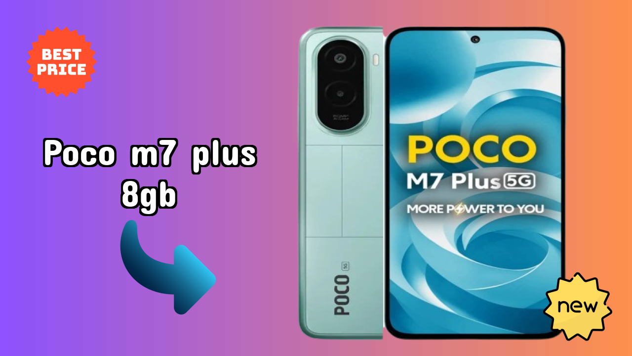 POCO M7 Plus 8GB RAM Performance: 8 GB RAM Gaming Check