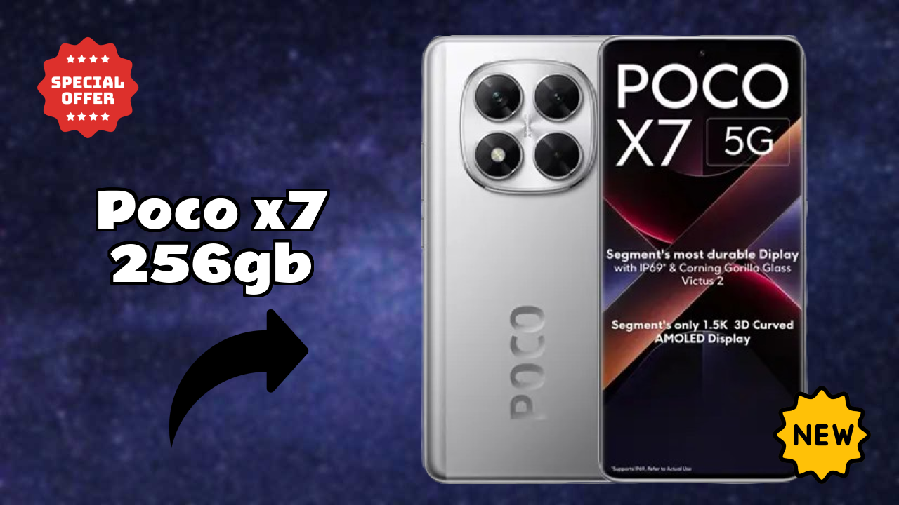 POCO X7 256GB at ₹17,999 - Everything About It