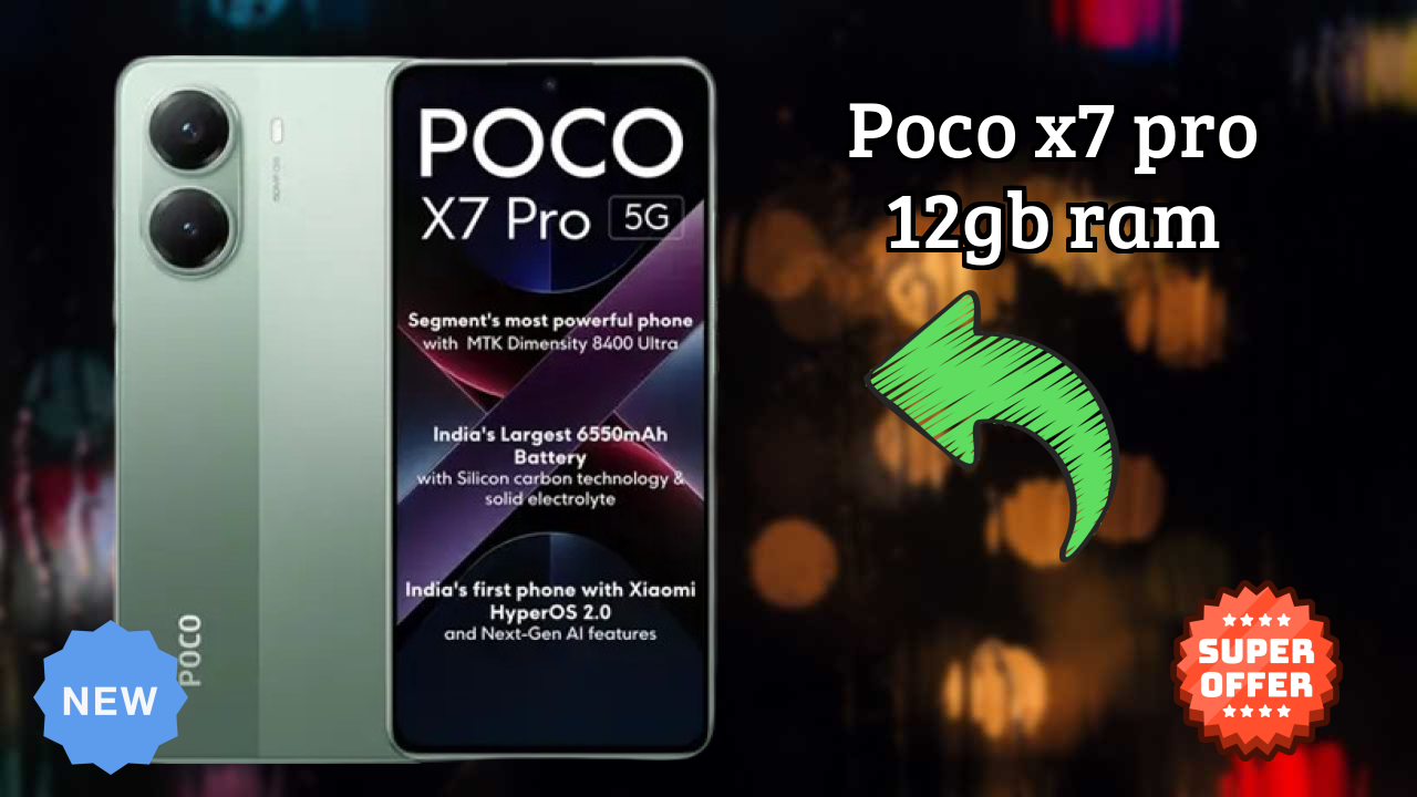 POCO X7 Pro 12GB RAM Test: 12 GB RAM Handles Heavy Tasks?