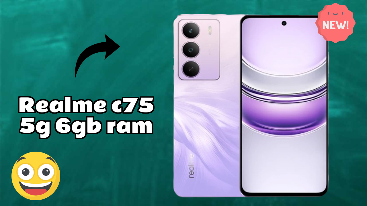 Realme C75 5G 6GB RAM Display Size: 6.67 Inches (16.94 Cm) Screen Review