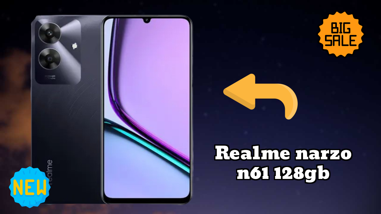 Realme Narzo N61 128GB Display Analysis: 6.74 Inches (17.12 Cm) Quality