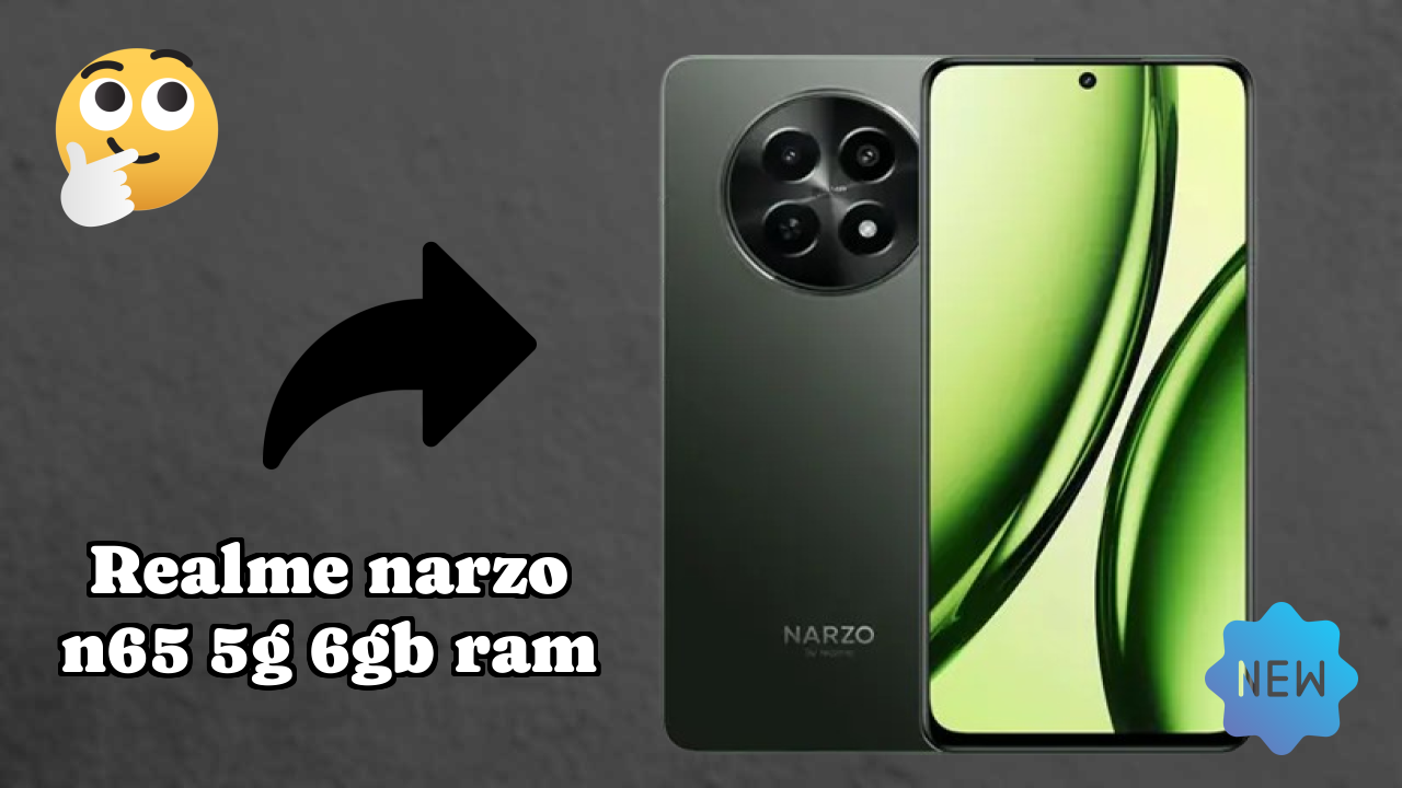 Realme Narzo N65 5G 6GB RAM Display Quality: IPS LCD Explained