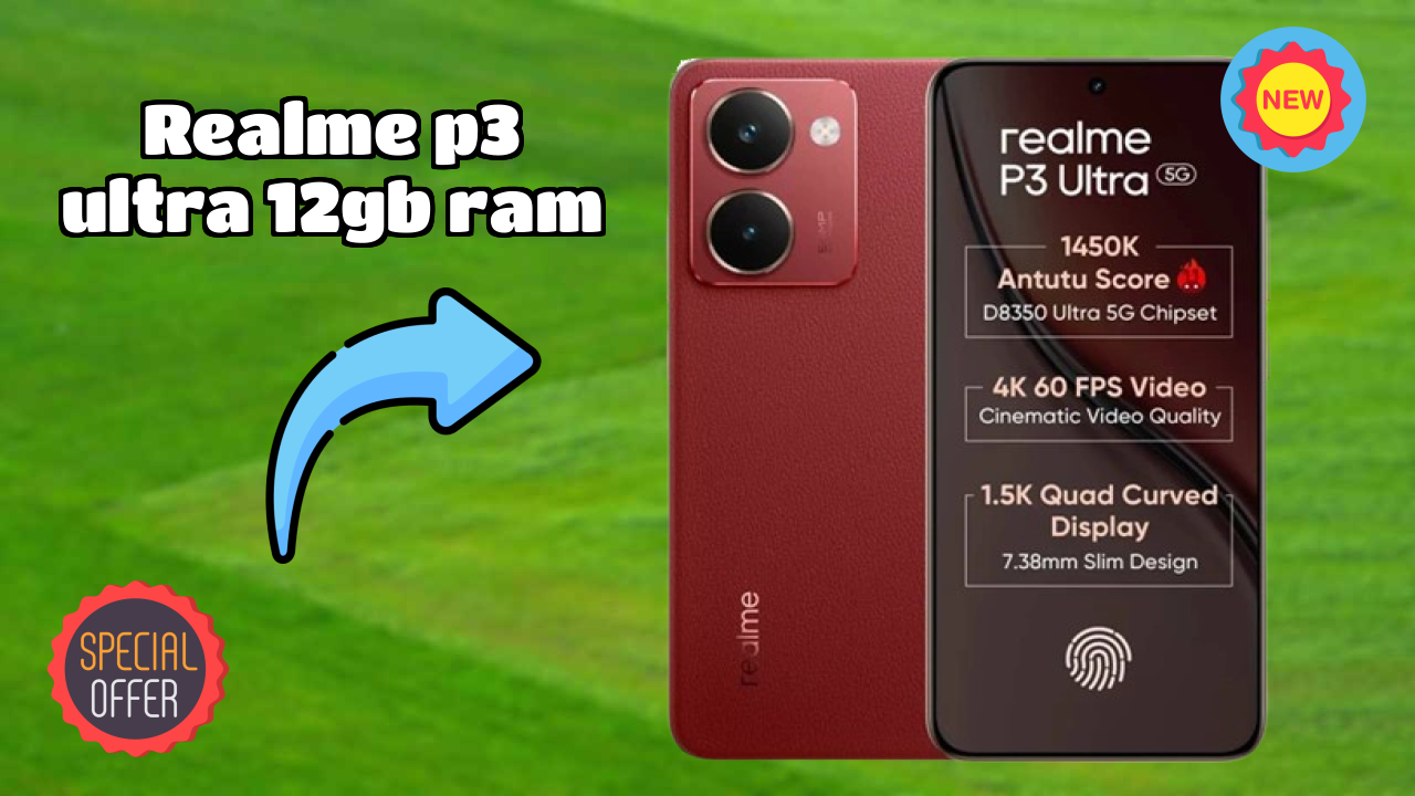 Realme P3 Ultra 12GB RAM Display Analysis: 6.83 Inches (17.35 Cm) Quality