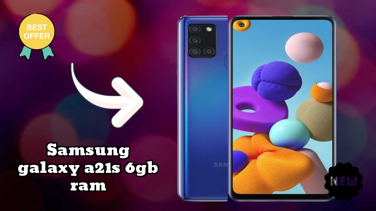 Samsung Galaxy A21s 6GB RAM Display Analysis: 6.5 Inches (16.51 Cm) Quality