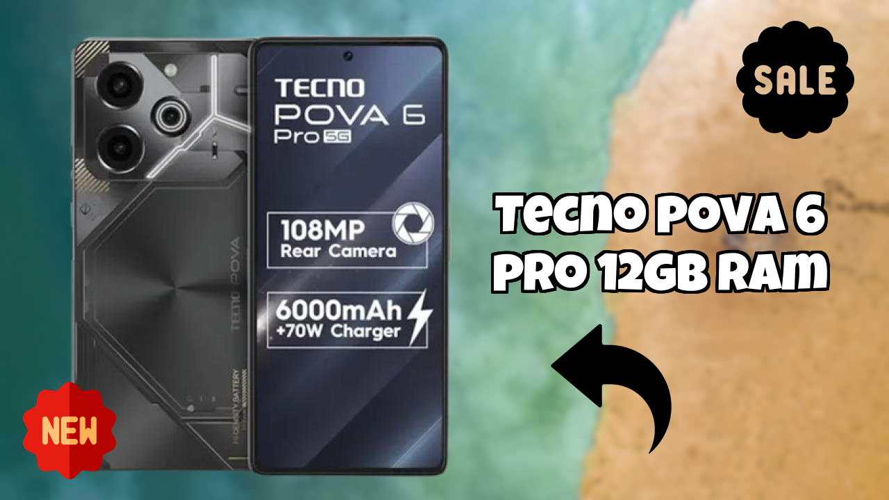 Tecno Pova 6 Pro 12GB RAM Performance: 12 GB RAM Gaming Tested