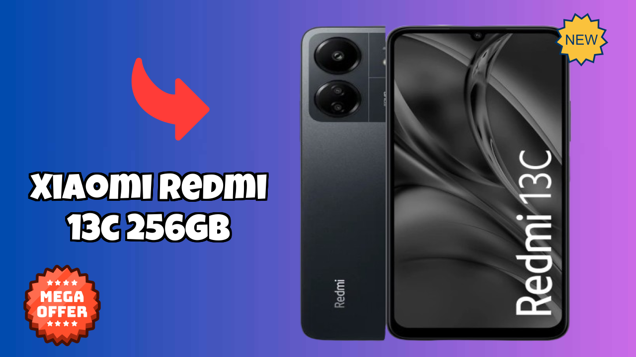 Xiaomi Redmi 13C 256GB Camera Quality: 8 MP Front Camera Selfie