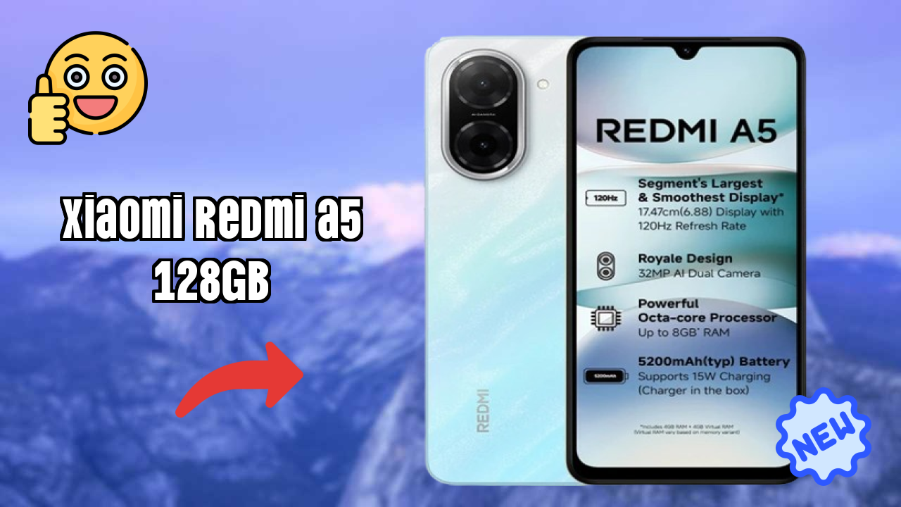 Xiaomi Redmi A5 128GB Display Size: 6.88 Inches (17.48 Cm) Screen Review