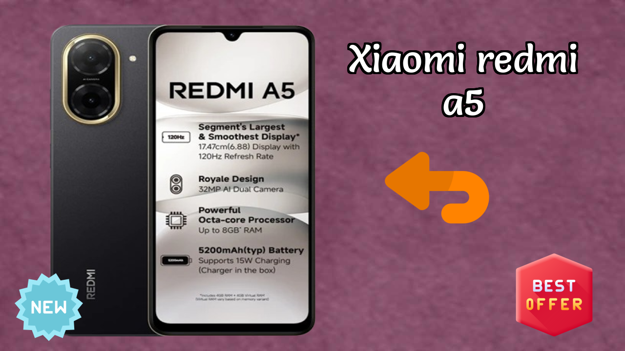 Xiaomi Redmi A5 Display Analysis: 6.88 Inches (17.48 Cm) Quality